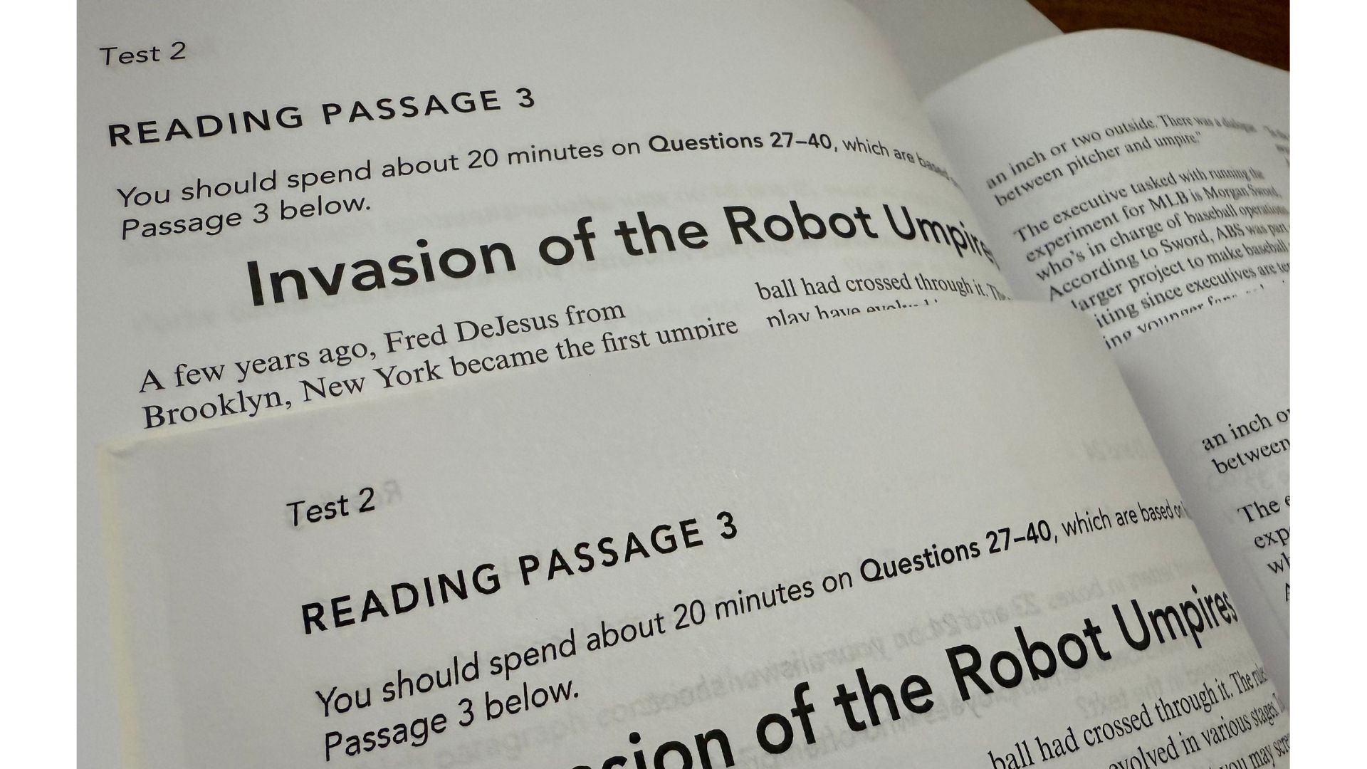 IELTS公式問題集のコピー品の内容